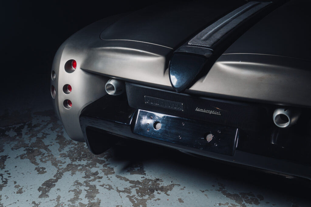 Rare 1998 Lamborghini Pregunta concept inspired by a fighter jet heads to auction for £3m with a V12 engine, 206mph top speed and a unique place in supercar history.