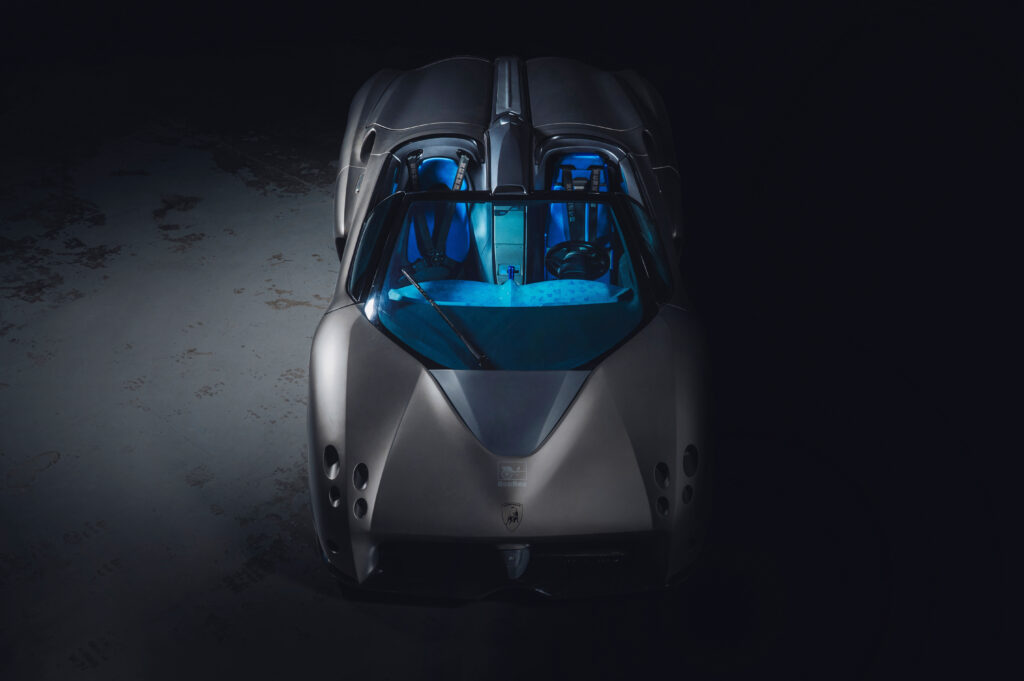 Rare 1998 Lamborghini Pregunta concept inspired by a fighter jet heads to auction for £3m with a V12 engine, 206mph top speed and a unique place in supercar history.