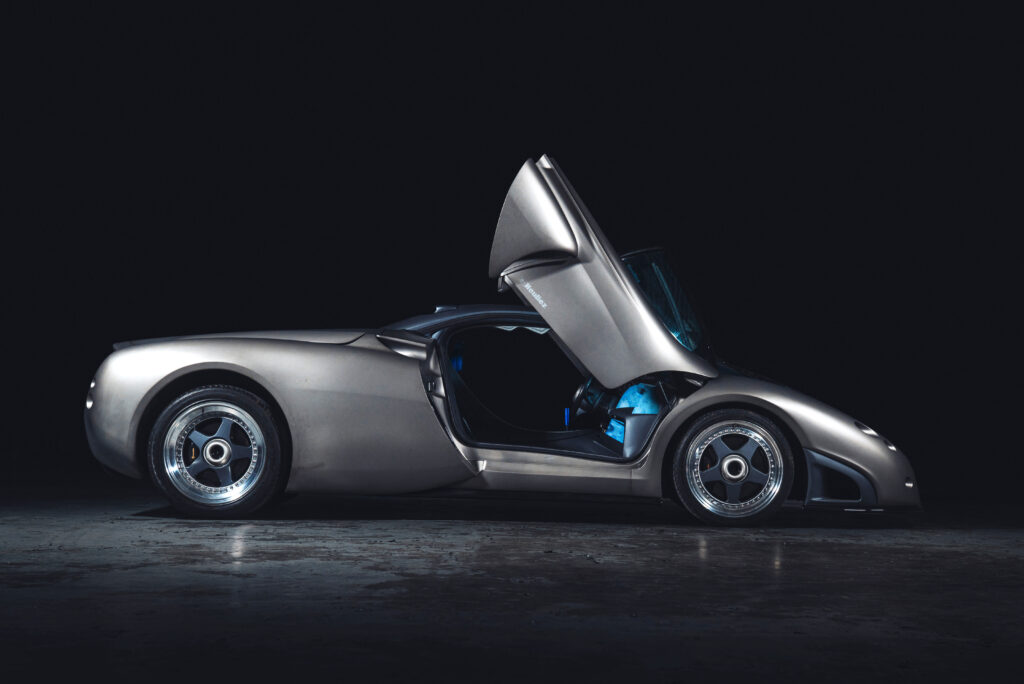 Rare 1998 Lamborghini Pregunta concept inspired by a fighter jet heads to auction for £3m with a V12 engine, 206mph top speed and a unique place in supercar history.