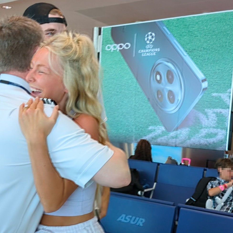 Pilot surprises daughter by secretly flying her Southwest honeymoon flight from Cancun - Captain John Arvin left bride Addison in tears with the ultimate dad move.