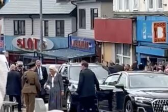 Queen Camilla greeted by cheering crowds in Newquay during Cornwall visit - she toured ShelterBox HQ, local charities, a food bank and opened a new air ambulance wing.