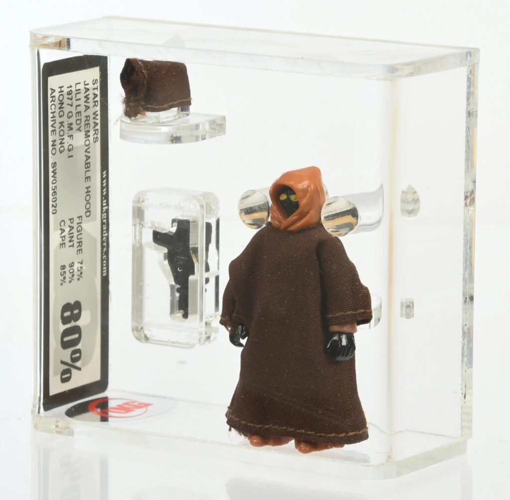 Rare Star Wars toys including a £10k Jawa figure and vintage sets go under the hammer in a £200k auction attracting global collectors in Stockton-On-Tees this October.