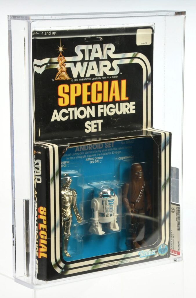 Rare Star Wars toys including a £10k Jawa figure and vintage sets go under the hammer in a £200k auction attracting global collectors in Stockton-On-Tees this October.