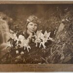 Infamous Cottingley Fairies hoax photos that fooled Sir Arthur Conan Doyle sell for £3,100 at auction - rare full set of prints from 1917 to 1920 discovered in Devon.