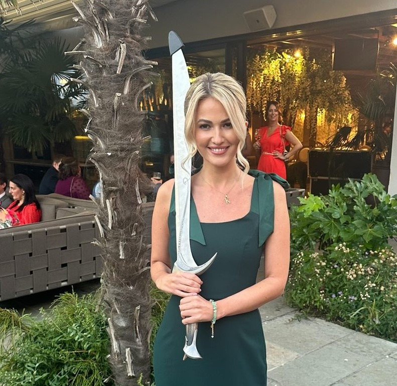 Kayleigh Young, 34, has been a bridesmaid nine times since age five - spending £5,000 on weddings and earning the nickname real-life 27 Dresses while still single herself.