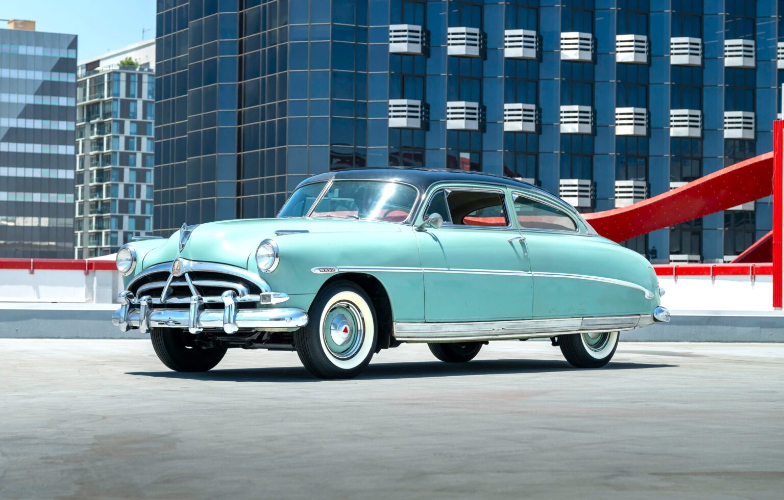 Steve McQueen’s 1952 Hudson Wasp, his cherished Sunday-go-to-church car, is set for auction with RM Sotheby’s Hershey sale, estimated to fetch up to £44,000.