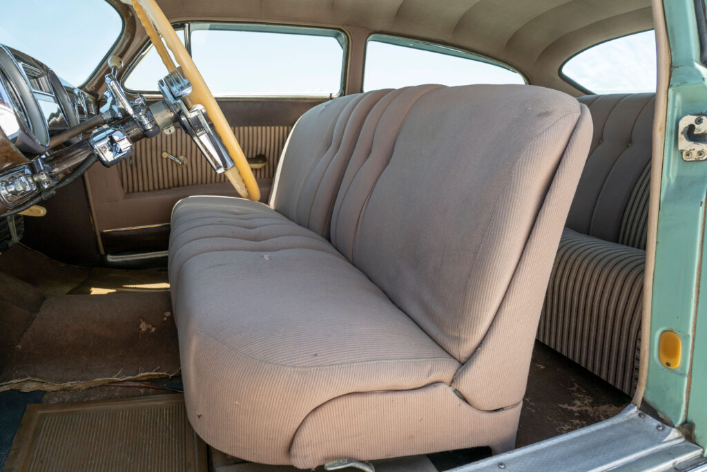 Steve McQueen’s 1952 Hudson Wasp, his cherished Sunday-go-to-church car, is set for auction with RM Sotheby’s Hershey sale, estimated to fetch up to £44,000.
