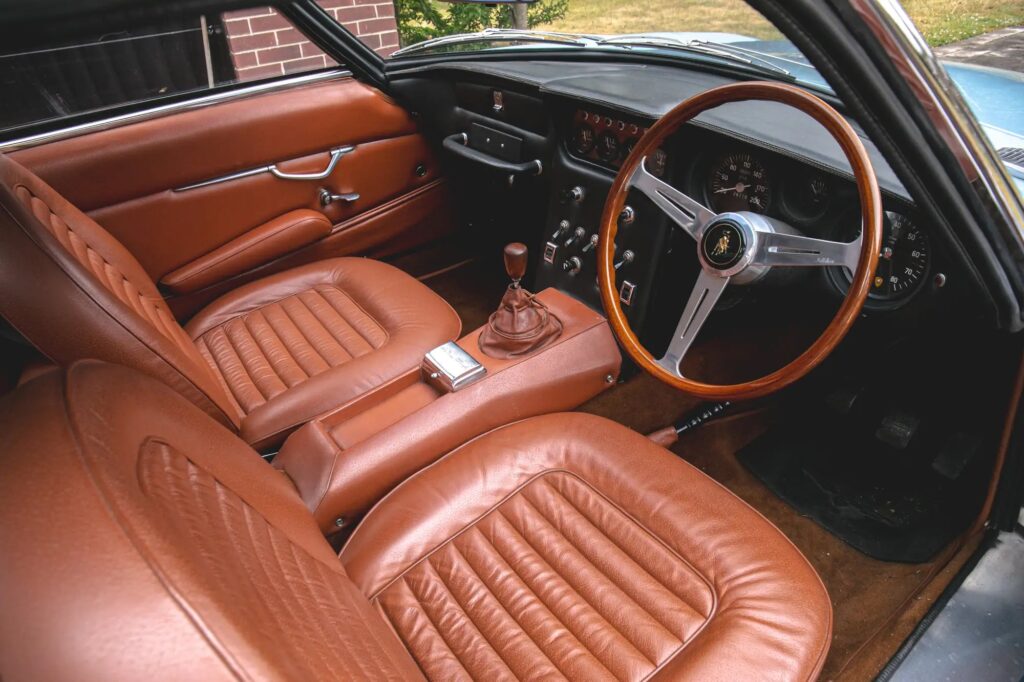 A rare 1967 Lamborghini 400 GT 2+2, hailed as one of the most beautiful ever made, has sold for £292,500, boasting V12 power, low mileage and exceptional originality.