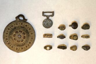 A Canadian thrift shop sold 13 medieval artefacts including rings and medallions for just £16 before experts at Simon Fraser University confirmed their historic significance.
