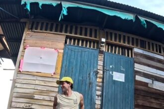 Traveller stays at world’s cheapest Airbnb in Bangkok for just £1.75 a night. Viral video shows rickety shack with mosquito net, outdoor kitchen and quirky homemade gym.
