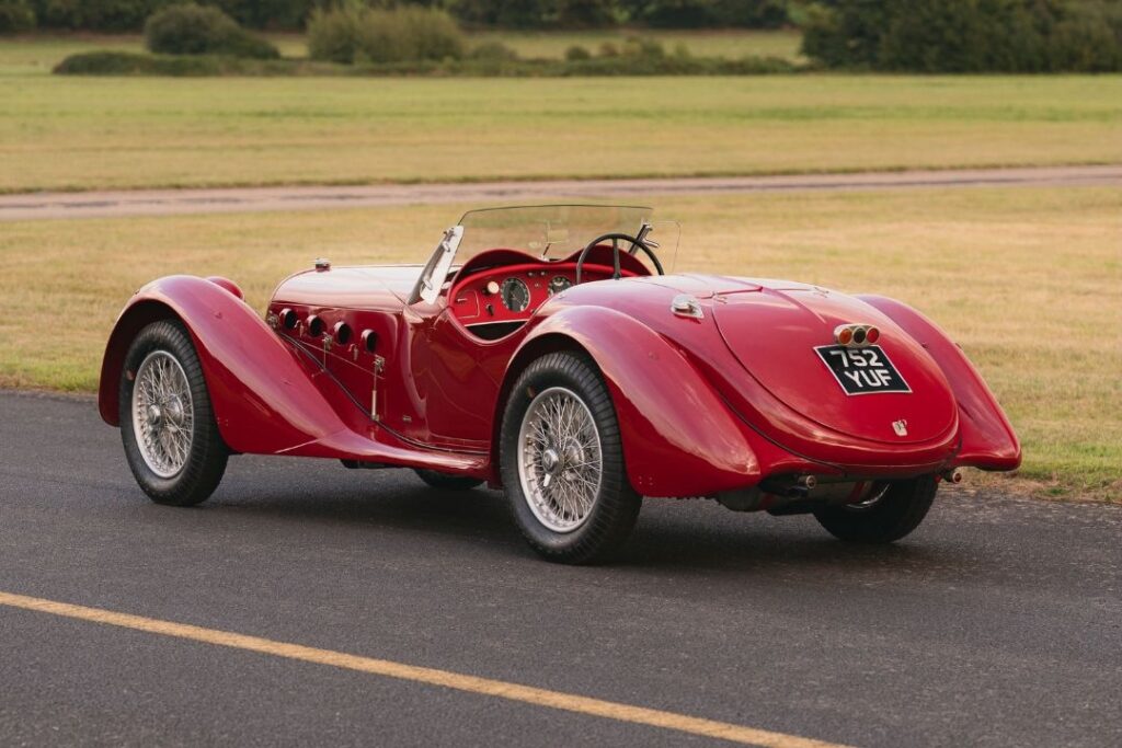 Ultra rare 1937 Alfa Romeo 8C 2900 B Spider built in the style of Zagato heads to auction with RM Sotheby’s in London where it could fetch up to £5.5 million.