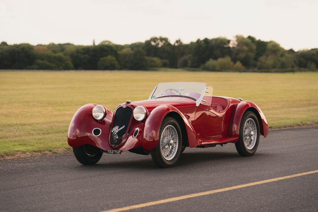 Ultra rare 1937 Alfa Romeo 8C 2900 B Spider built in the style of Zagato heads to auction with RM Sotheby’s in London where it could fetch up to £5.5 million.