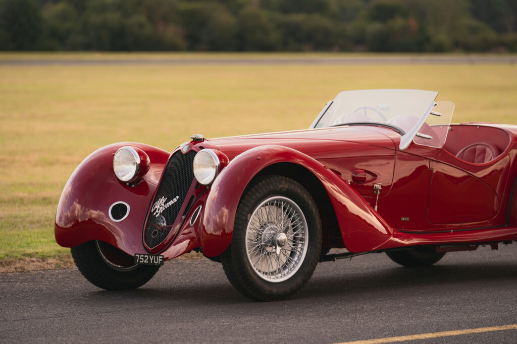 Ultra rare 1937 Alfa Romeo 8C 2900 B Spider built in the style of Zagato heads to auction with RM Sotheby’s in London where it could fetch up to £5.5 million.