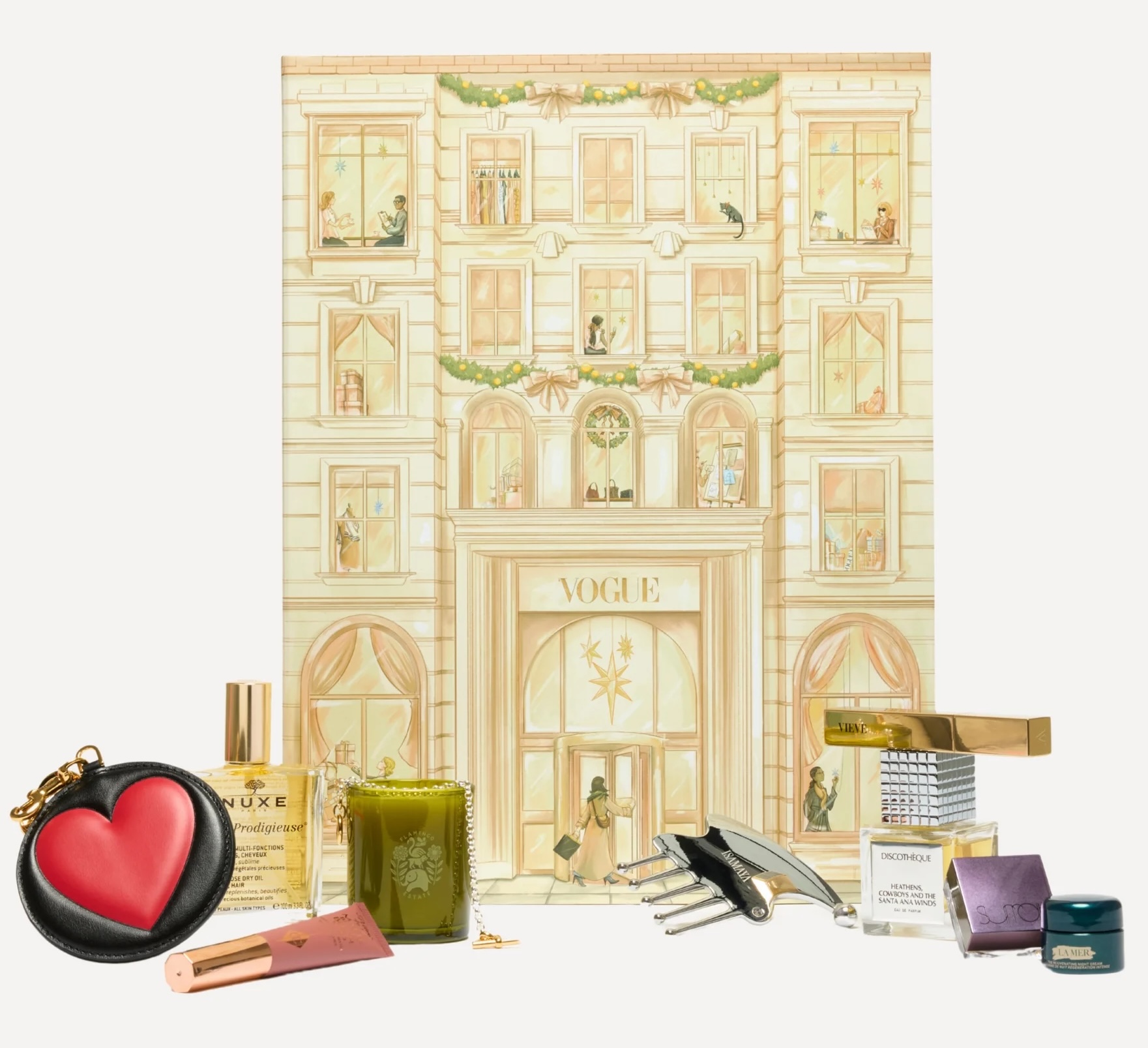 Vogue’s advent calendar is packed with over £1600 of luxury beauty, skincare and accessories for just £355, plus a year’s digital subscription and charity support.