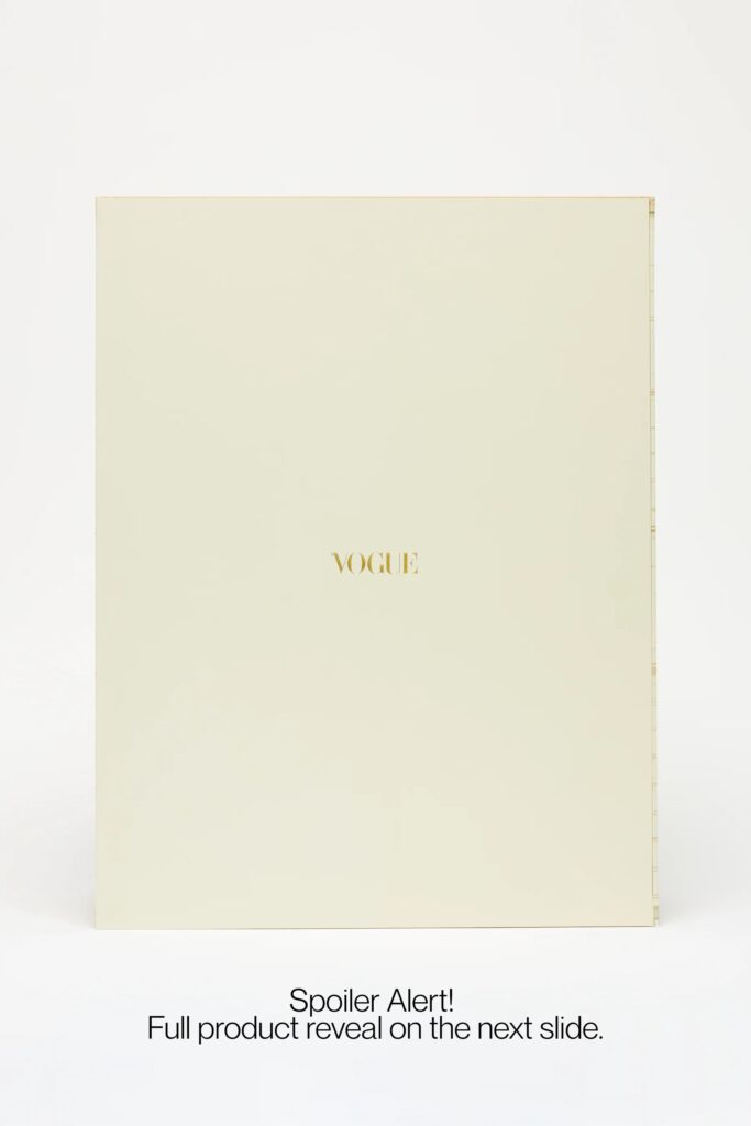 Vogue’s advent calendar is packed with over £1600 of luxury beauty, skincare and accessories for just £355, plus a year’s digital subscription and charity support.