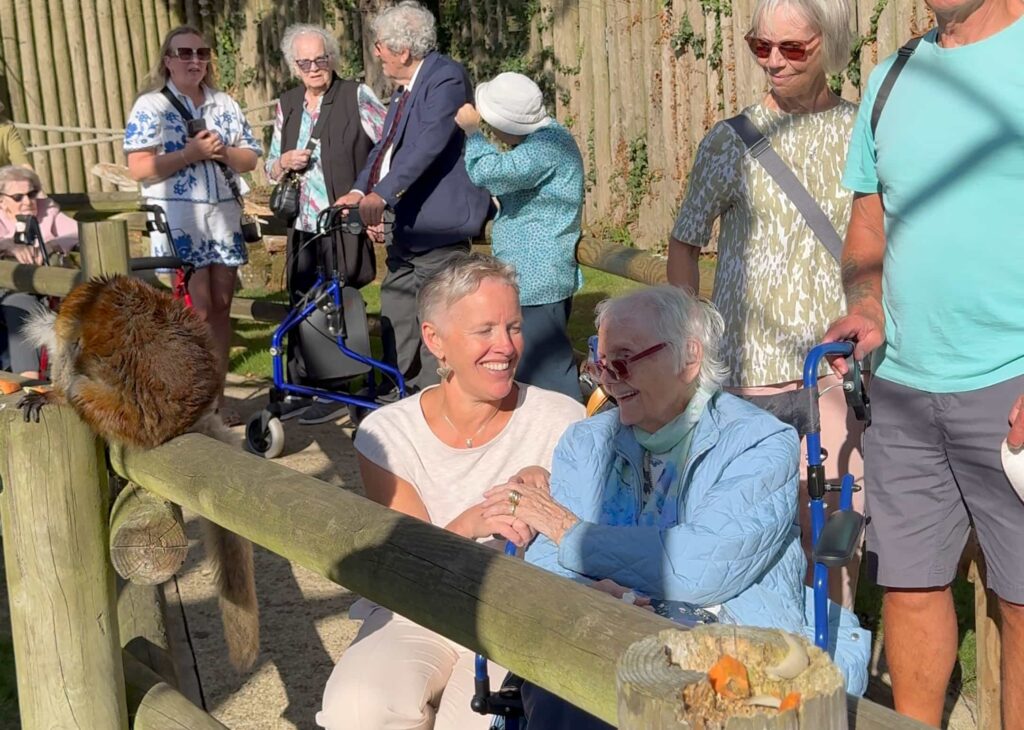 Drusillas Park marks 100th birthday with 20 centenarians whose combined ages top 2,000 years - guests relive memories, meet lemurs and enjoy nostalgic cream teas in Sussex.