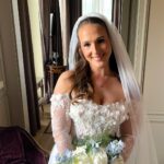 Thrifty bride saves thousands on her dream double wedding by shopping second hand on Vinted - from Jimmy Choo heels to a Tom Ford tux - proving style can be sustainable.