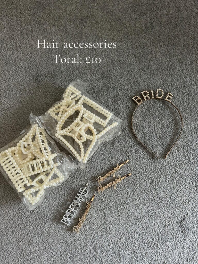 Thrifty bride saves thousands on her dream double wedding by shopping second hand on Vinted - from Jimmy Choo heels to a Tom Ford tux - proving style can be sustainable.