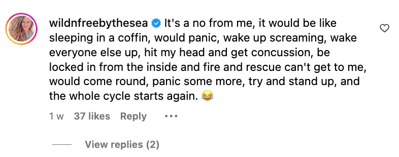 Social media comment on the post of Influencer reviews £20 London capsule hotel room he calls “coffin-like” but surprisingly cosy. His viral video shows why budget pods are gaining attention despite mixed reactions.