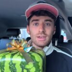 TikTok star spends £175 on square watermelon and says it’s the juiciest and sweetest he’s ever tasted - viral review sparks debate over whether it’s worth the price.