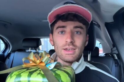 TikTok star spends £175 on square watermelon and says it’s the juiciest and sweetest he’s ever tasted - viral review sparks debate over whether it’s worth the price.