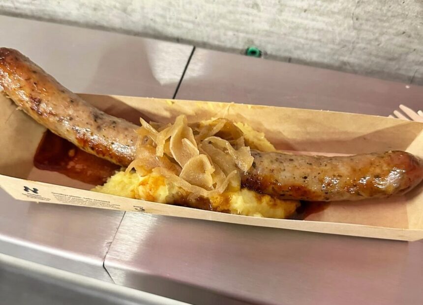 Arsenal fans slam £11.35 bangers and mash at the Emirates for its tiny blob of potato and huge price tag - calling the Premier League leaders’ matchday food “scran-dalous”.