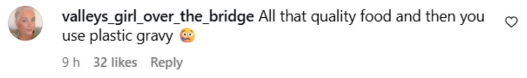 Social media comment on the post of Brooklyn Beckham faced backlash after using Bisto gravy on his luxury beef wellington, with fans calling it a “ruined masterpiece” while others defended his down-to-earth choice.