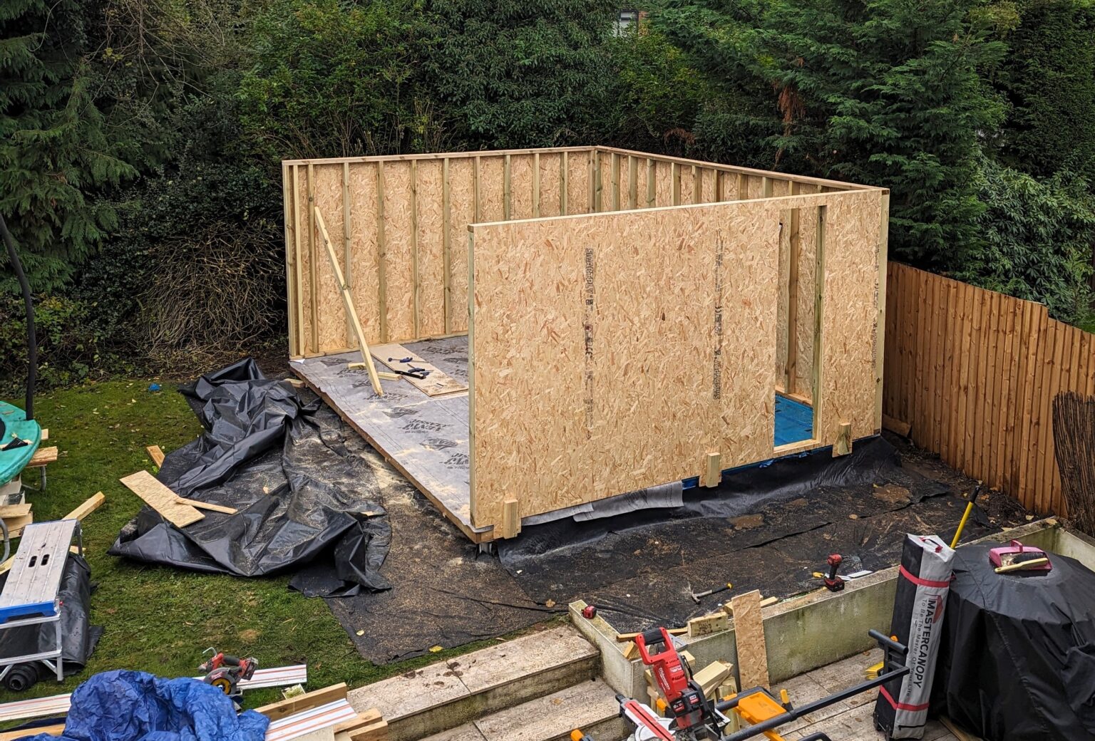 A mum from Solihull built her dream garden office with her husband after a £35,000 quote, saving £18,000. The DIY retreat now doubles as a workspace and party room.