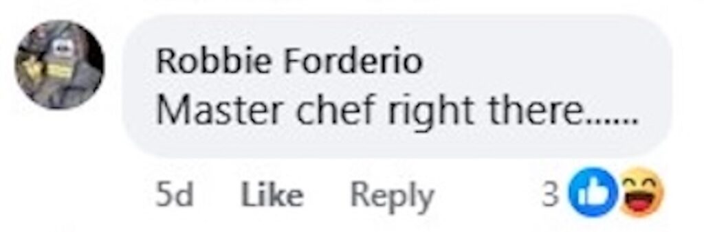Social media comment on the post of A cheeky foster cat was caught on camera dropping a dead mouse into a simmering dinner pot - leaving its owner horrified and joking it was “takeout night” instead.