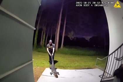 Florida police captured a six-foot alligator found roaming inside an apartment hallway in Orlando. Officers safely restrained it and released it into a nearby lake unharmed.