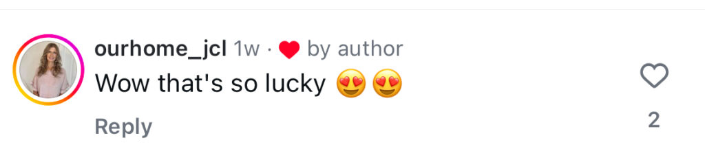 Social media comment on the post of A Leicester couple uncovered stunning herringbone flooring hidden beneath their old carpet, sparking viral fame with 2.5 million views and praise for their lucky home find.