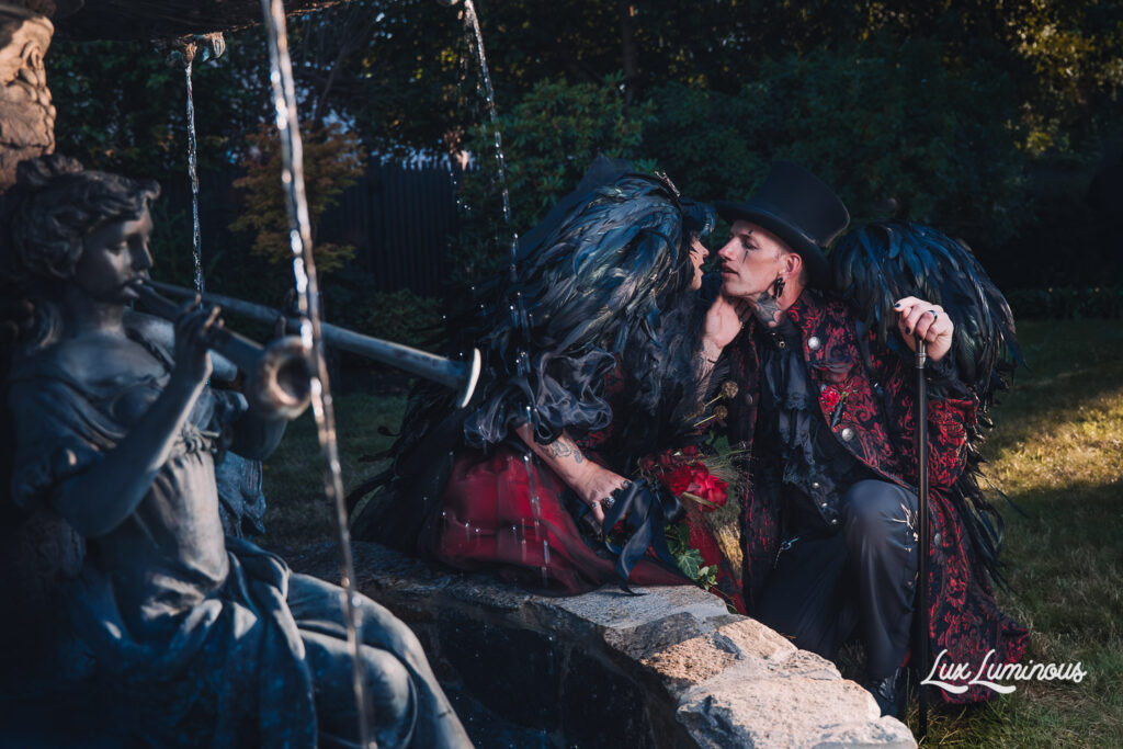 Couples can now marry before a giant demon at The Satanic Temple in Salem with weddings led by a minister of Satan and vows exchanged in front of the horned idol Baphomet.