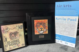 Ed Sheeran’s tattoo artist Kevin Paul is auctioning the original lion artwork that inspired the singer’s famous chest tattoo on eBay for over £1,000 to fund prisoner art and book projects.