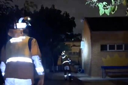 Firefighters called at 4:30am after Spanish school blasted Happy Birthday on repeat for five hours - sleepless locals fume as crew forced to shut down blaring speakers.