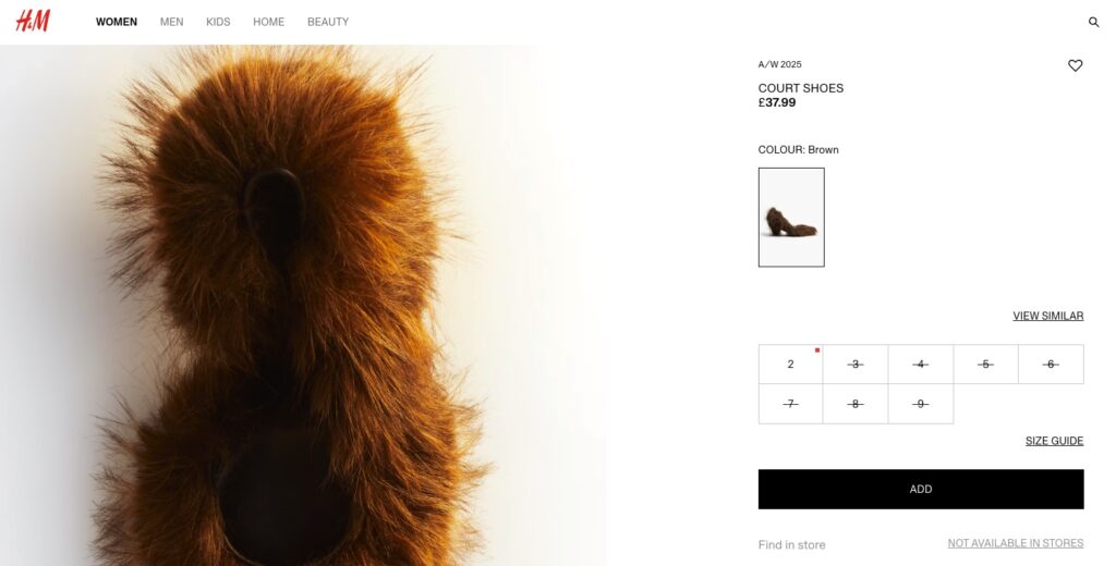 H&M’s £37.99 fluffy faux fur heels have sold out online as shoppers rush to grab the viral shoes that have split opinions across the fashion world.