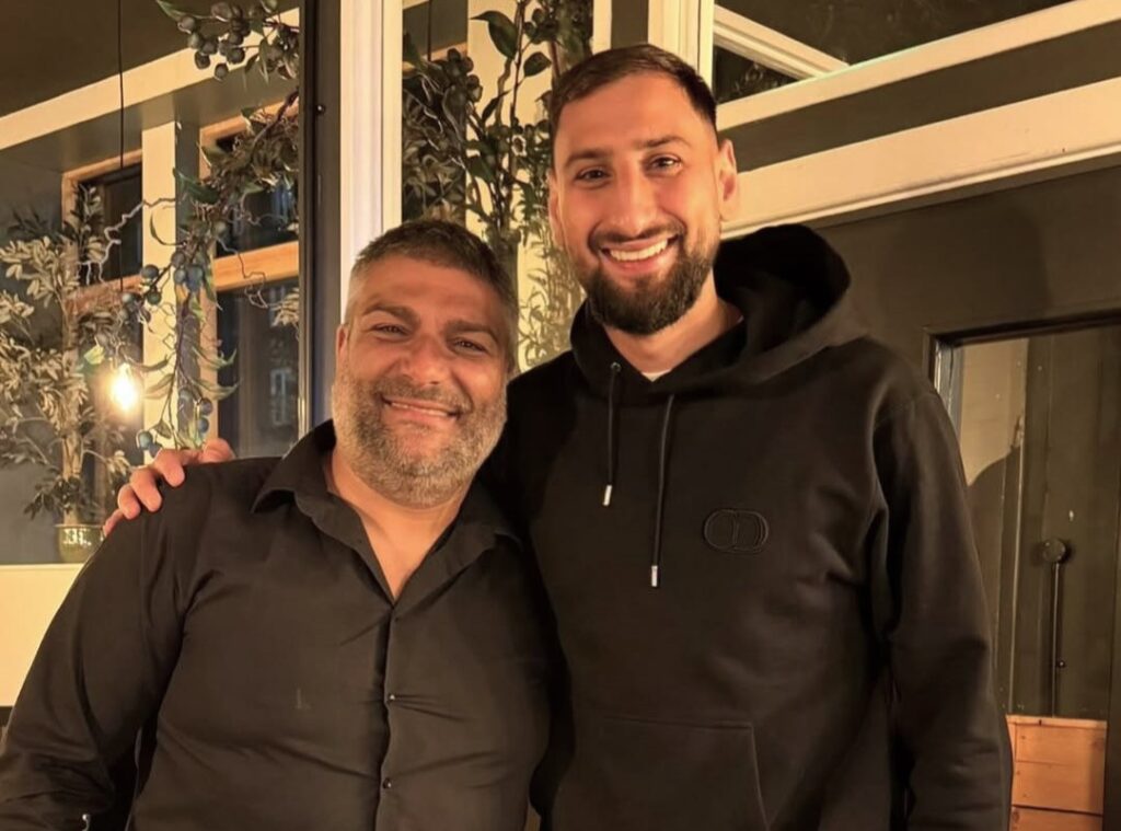 Gianluigi Donnarumma visited Erling Haaland’s favorite restaurant Vero Moderno twice in a week, enjoying the same Italian dishes that inspired Haaland’s famous goal streak.