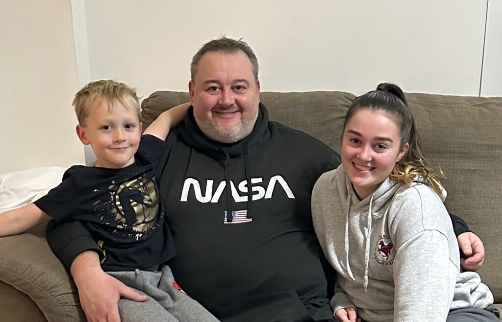 A savvy dad revealed how he preps Christmas dinner nearly a year early saving 75 percent by stocking up on yellow sticker deals turkeys and desserts months in advance.