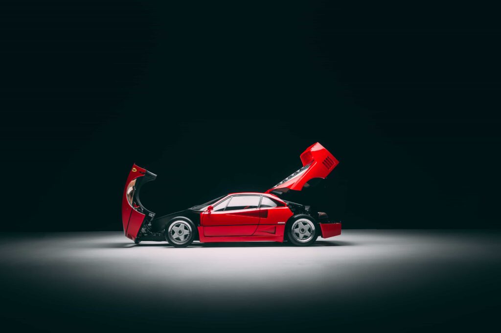 A rare 1990 Ferrari F40 once owned and signed by F1 legend Alain Prost is for sale for £2.75 million, boasting a 2.9-litre twin-turbo V8 and just 2,961 miles on the clock.