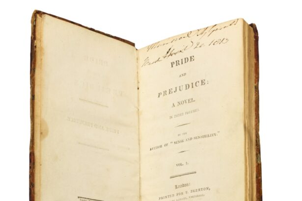 Rare first editions of Jane Austen classics including Pride and Prejudice are up for auction at Christie’s New York alongside works by Columbus and Marco Polo.