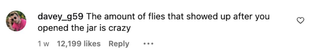 Social media comment on the post of Influencer James Patrick Ellingworth nearly vomited after eating the world’s stinkiest tofu, calling it the “worst thing ever,” even worse than the infamous Surströmming fish.