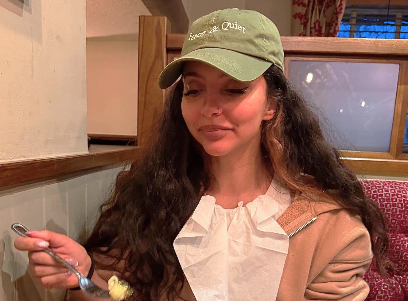 Jade Thirlwall has revealed her favourite pub is Toby Carvery, saying she loves their unlimited roast dinners and even owns a gold card for free meals, joining stars like Danny Dyer and Mark Labbett.