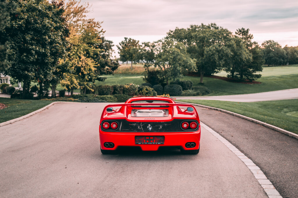 An immaculate 1996 Ferrari F50 in Rosso Corsa with a roaring V12 and only two owners is heading to RM Sotheby’s Munich 2025 auction, expected to fetch £3.9 million.