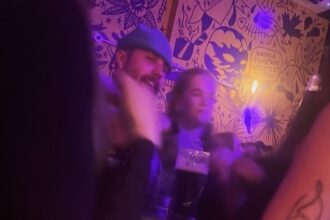 Justin Bieber stunned fans after turning up at a Dundee bar to film a surprise music video, partying with locals, chatting, dancing, and even buying drinks for stunned pub goers.
