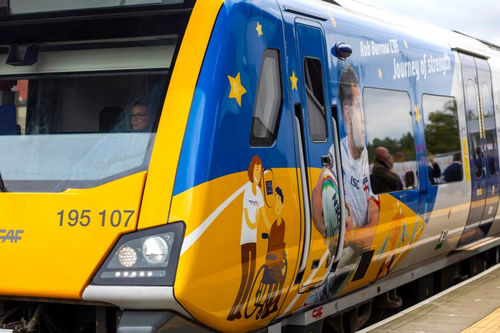 A train has been named after rugby legend Rob Burrow, honoring his legacy, MND awareness work, and extraordinary career with Leeds Rhinos as a true Yorkshire icon.