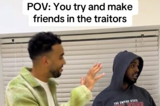 YouTuber Niko Omilana has laughed off being left out on Celebrity Traitors, turning his awkward castle experience into a comedy skit after being the second contestant banished.