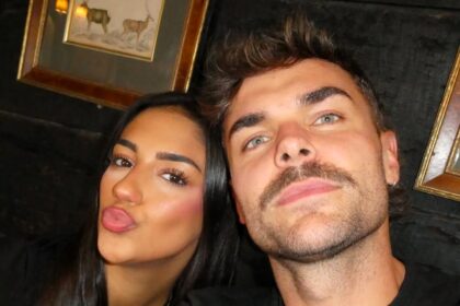 Love Island star Harry Cooksley finally lasers off tattoo for ex after cutting ties - fans praise 30-year-old for painful decision as he moves on with new flame Shakira.
