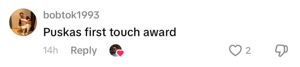 Social media comment on the post of Love Island star Tom Clare showed off his football skills by saving his fiancée Molly Smith’s vase with a perfect touch, joking it was a move Ronaldinho would be proud of.