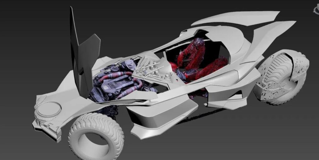 A custom Mercedes-Benz CL 55 AMG turned Batmobile with 600 horsepower and Gotham flair is up for grabs in Dubai for £18,000 after costing £217,000 to build.