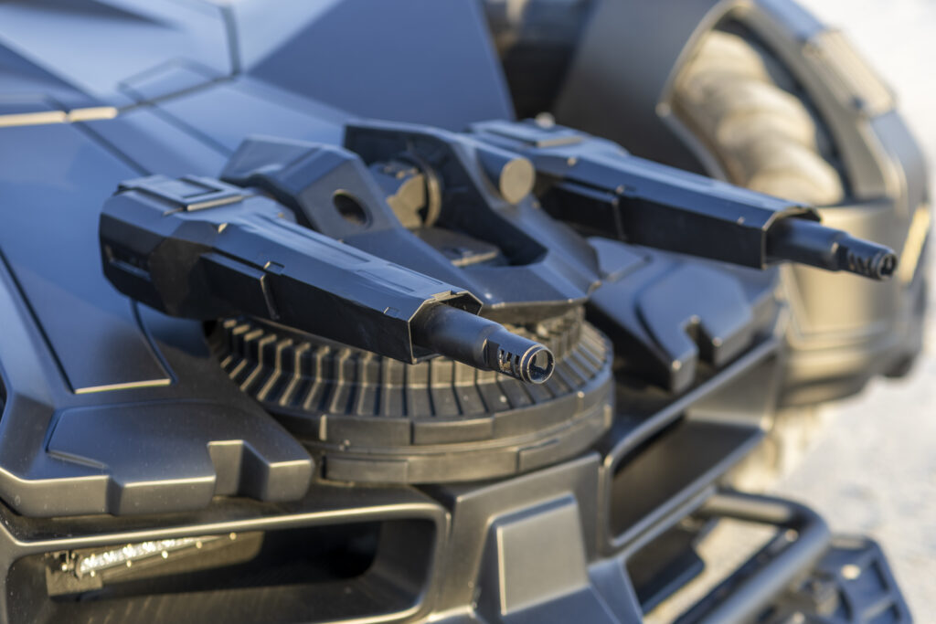 A custom Mercedes-Benz CL 55 AMG turned Batmobile with 600 horsepower and Gotham flair is up for grabs in Dubai for £18,000 after costing £217,000 to build.