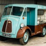 A 1956 Austin-Morris J Type milk float from ITV’s Heartbeat is heading to auction on October 23, expected to fetch up to £14,000 at The Haynes Motor Museum in Somerset.